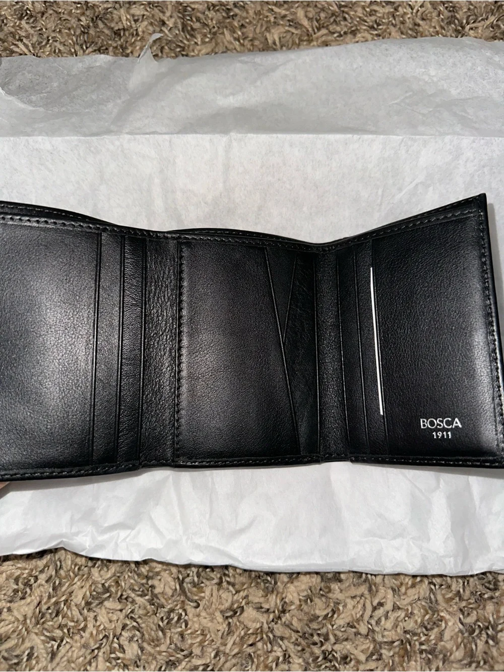 Bosca id leather